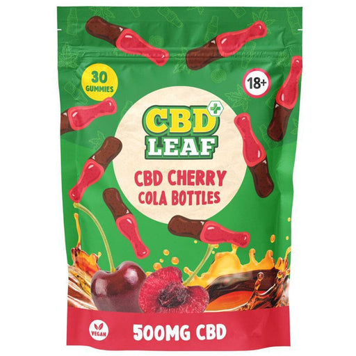 CBD Leaf 500mg 30 Gummies CBD Leaf Cherry Cola 