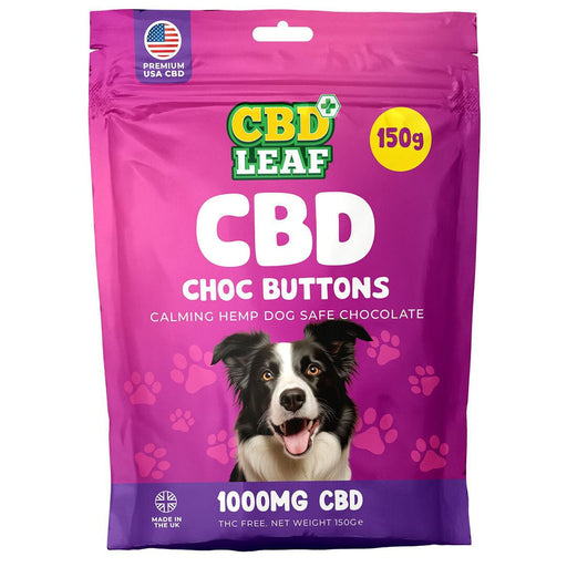 CBD Leaf CBD Dog Treats 1000mg CBD Leaf Chocolate 