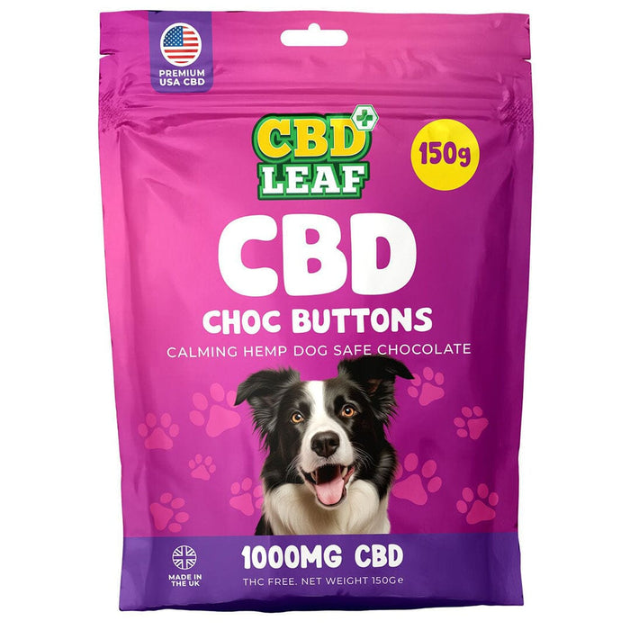 CBD Leaf CBD Dog Treats 1000mg CBD Leaf Chocolate 