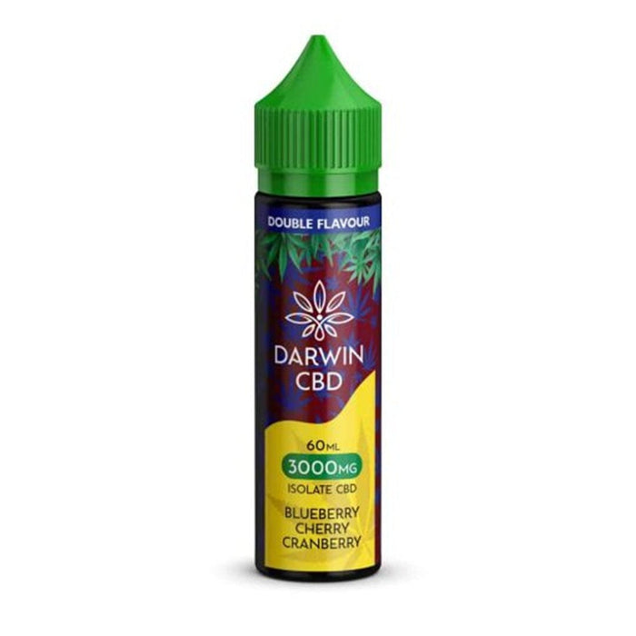 Darwin CBD E-Liquids 60ml - 3000mg Darwin Blueberry Cherry Cranberry 