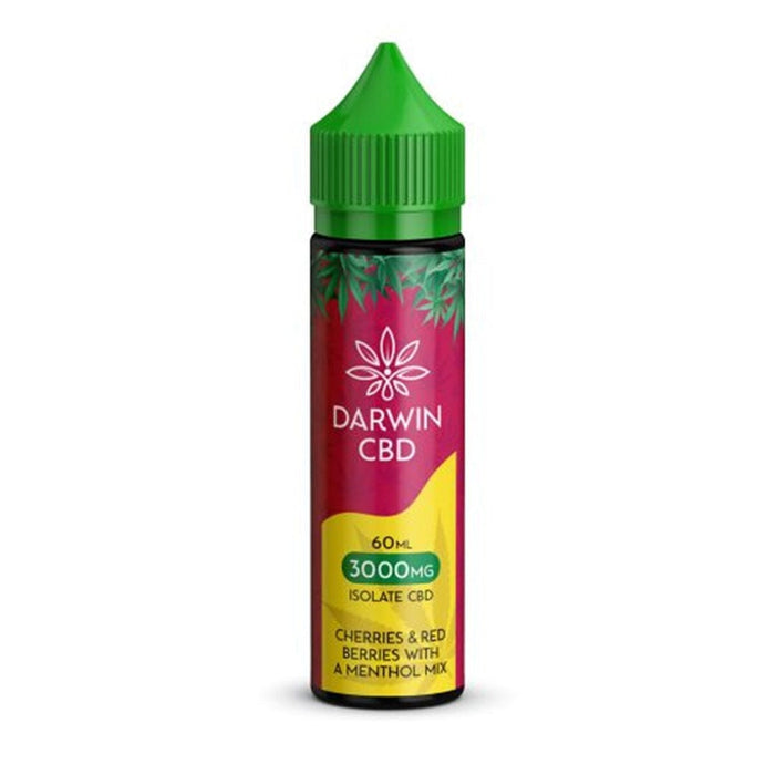 Darwin CBD E-Liquids 60ml - 3000mg Darwin Cherries & Red Berries With A Menthol 