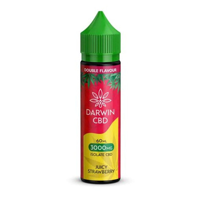 Darwin CBD E-Liquids 60ml - 3000mg Darwin Juicy Strawberry 