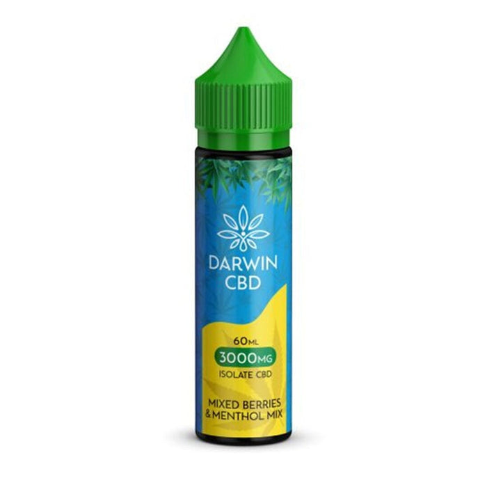 Darwin CBD E-Liquids 60ml - 3000mg Darwin Mixed Berries & Menthol Mix 
