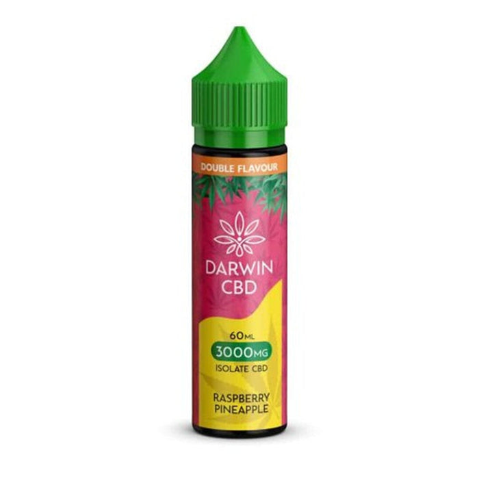 Darwin CBD E-Liquids 60ml - 3000mg Darwin Raspberry Pineapple 