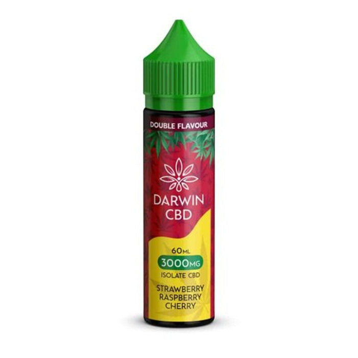 Darwin CBD E-Liquids 60ml - 3000mg Darwin Strawberry Raspberry Cherry 
