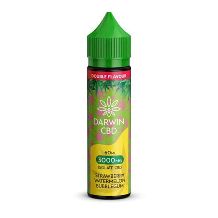 Darwin CBD E-Liquids 60ml - 3000mg Darwin Strawberry Watermelon Bubblegum 