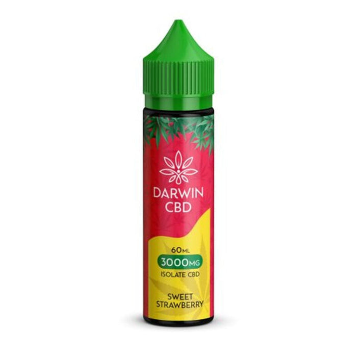 Darwin CBD E-Liquids 60ml - 3000mg Darwin Sweet Strawberry 