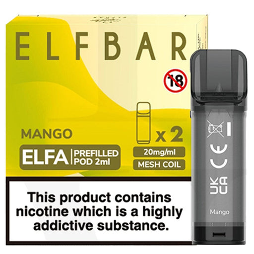 Mango Elfbar ELFA Prefilled Pods 2ml Elf Bar 