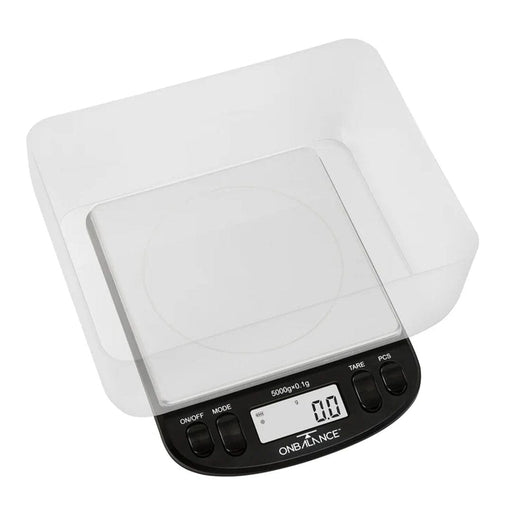 ON BALANCE Intrepid Series Compact Bench Scale - IS-5KG-BK (5000g x 0.1g) On Balance 