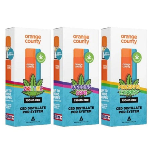 Orange County CBD Distillate Pod System 1ml Orange County 