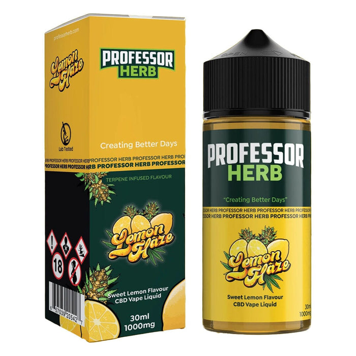 Professor Herb CBD Vape Liquid 1000mg/30ml Professor Herb Lemon Haze 
