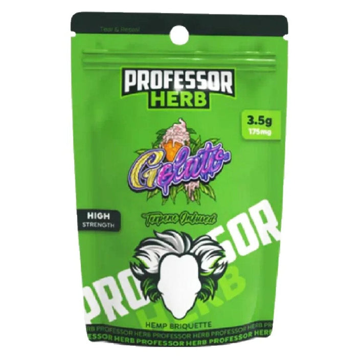 Professor Herb Hemp Briquette (3.5g) Assorted Flavours Professor Herb GELATO 