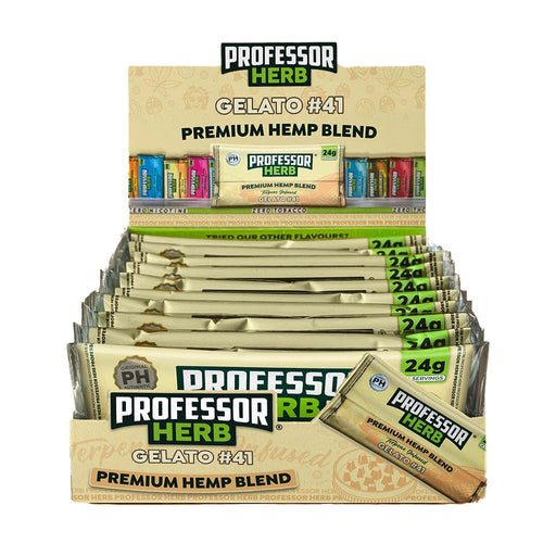 PROFESSOR HERB Premium Hemp Blend (24g) - Assorted Flavours (1 Pack) Professor Herb Gelato #41 