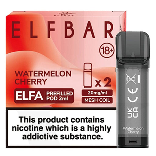 Watermelon Cherry Elfbar ELFA Prefilled Pods 2ml Elf Bar 