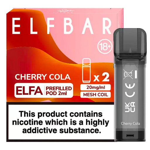 Cherry Cola Elfbar ELF Prefilled Pods 2ml Elf Bar 