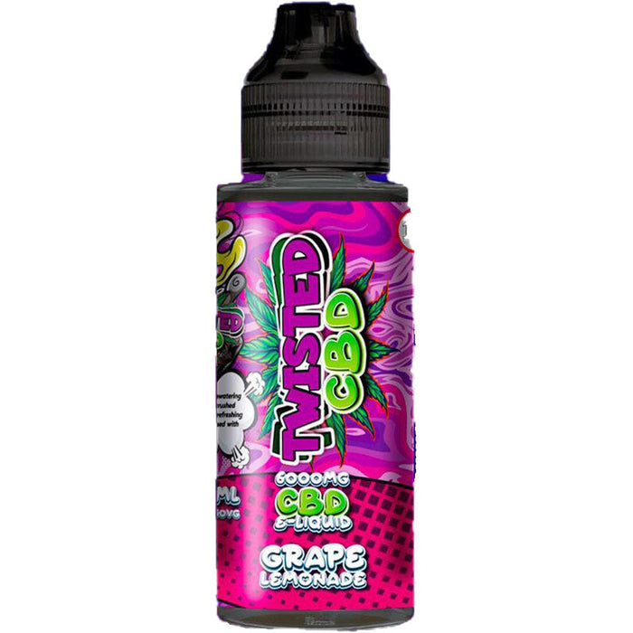 Twisted CBD Grape Lemonade 6000mg E-Liquid Just4cbd Twisted CBD Grape Lemonade 6000mg E-Liquid Just4cbd