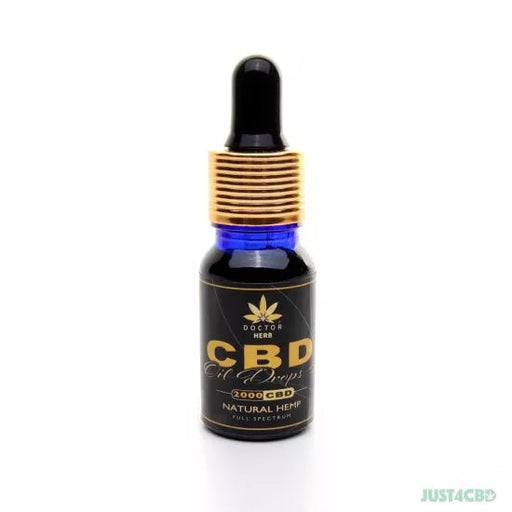 Natural Hemp CBD Oil 2000mg CBD By Doctor Herb Doctor Herb 
